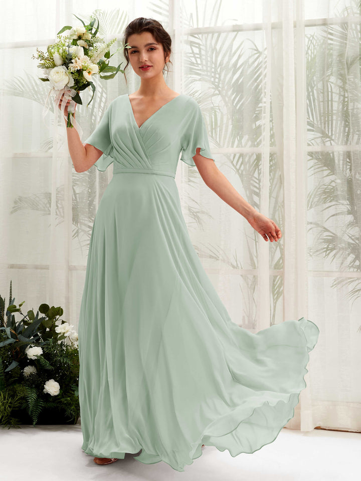 Daphne Sage Satin Mini Dress – Beginning Boutique US