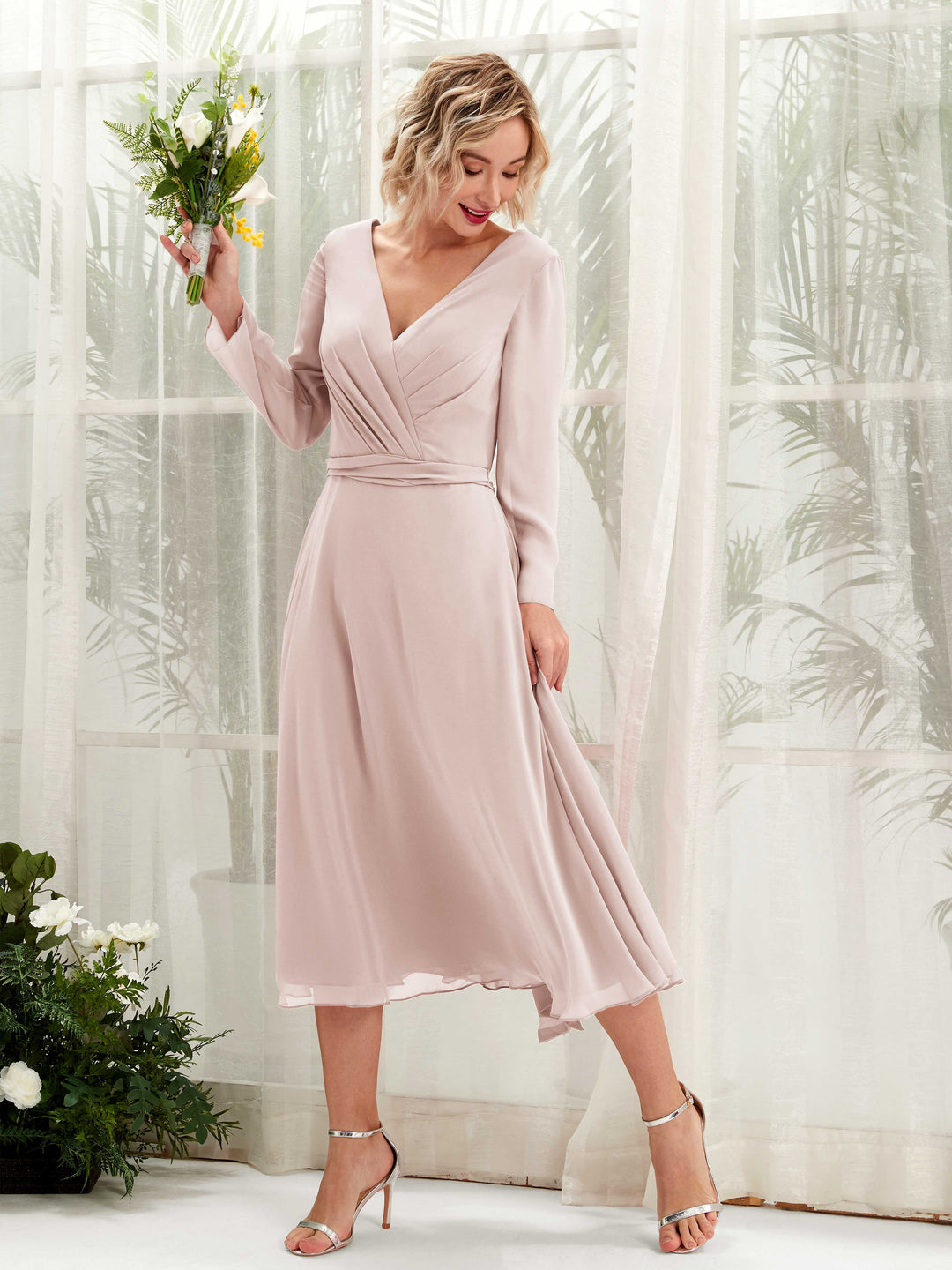 Joanna Chiffon Dress