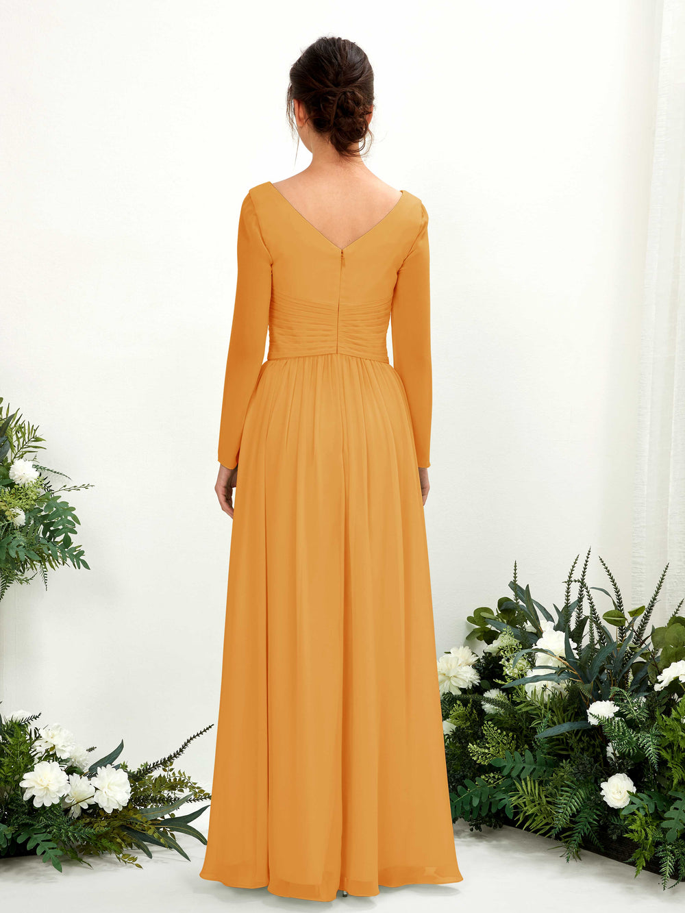 Uncommonly Pretty Mango Bridesmaid Dresses Free Shipping Carlyna