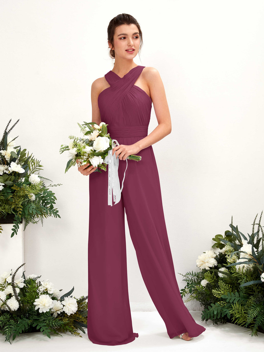 Chianti color bridesmaid dresses store