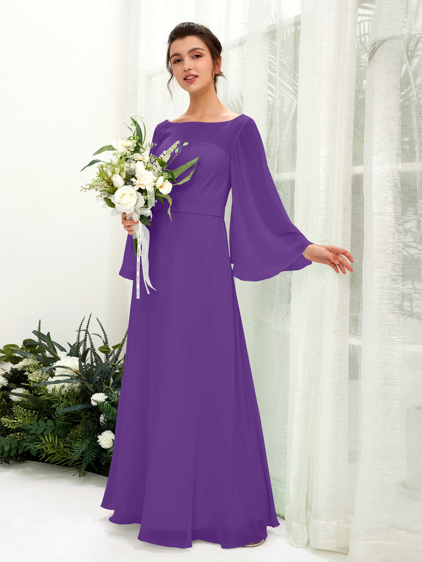 Women's Roshan Leheriya Chiffon Dress With Cotton Lining - Saras The Label  | Long gown design, Long dress design, Chiffon dress