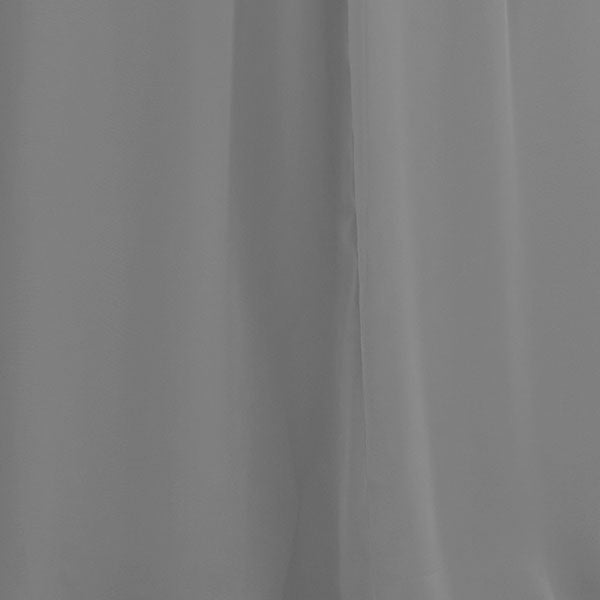 Steel Gray Chiffon | Carlyna Bridesmaid Dress Fabric by the 1/2 Yard 