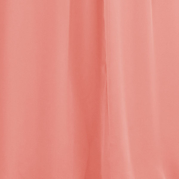 Peach Pink Chiffon | Carlyna Bridesmaid Dress Fabric by the 1/2 Yard 