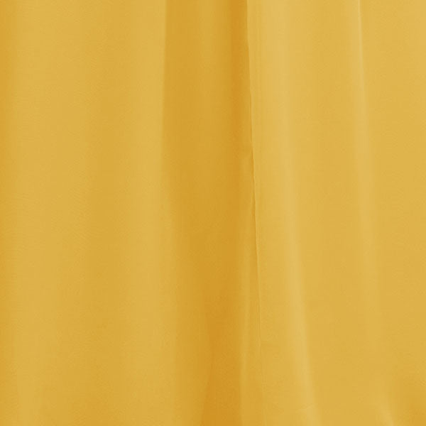 Mustard Yellow Chiffon | Carlyna Bridesmaid Dress Fabric by the 1/2 Yard 