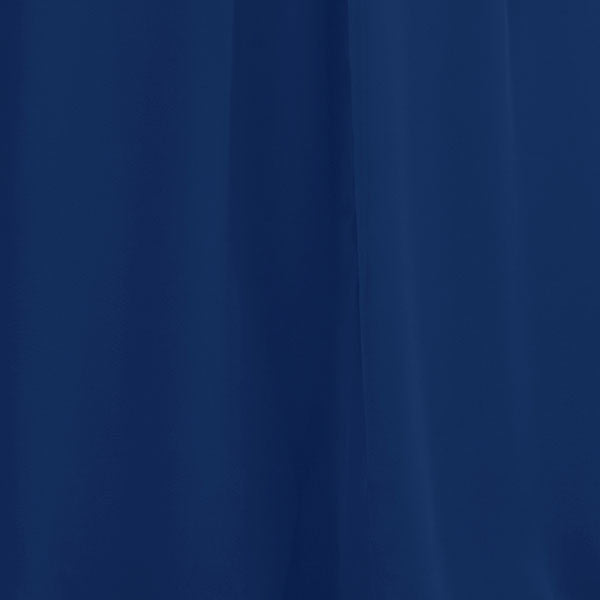 Royal Blue Chiffon | Carlyna Bridesmaid Dress Fabric by the 1/2 Yard 